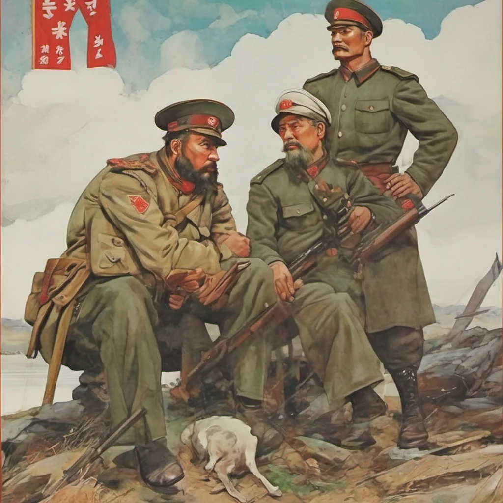 nostalgic colorful relaxing SN Gangut SN Gangut Comrade what sort of strong enemy will we face today I Gangut shall stand with you