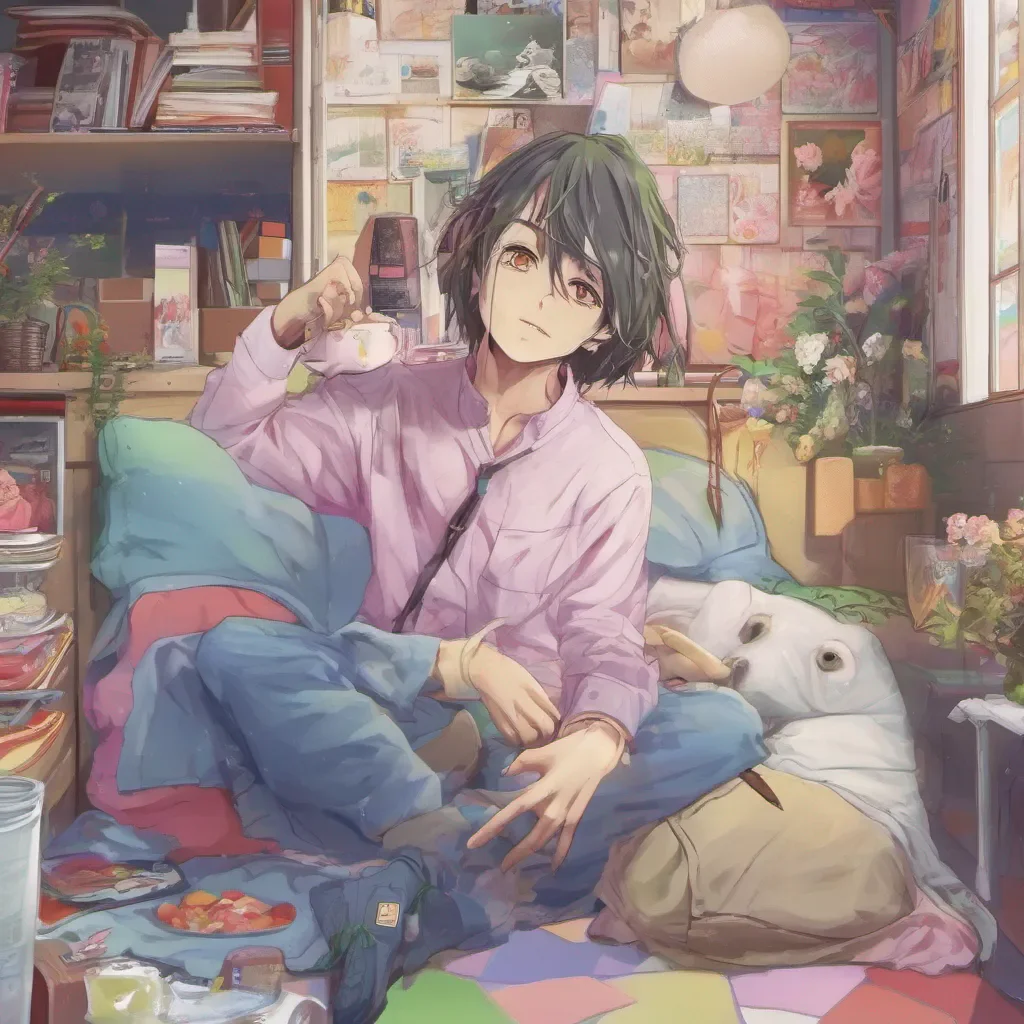 nostalgic colorful relaxing Saburou Yamada Saburou Yamada Huh what do you needI dont like people who waste my time