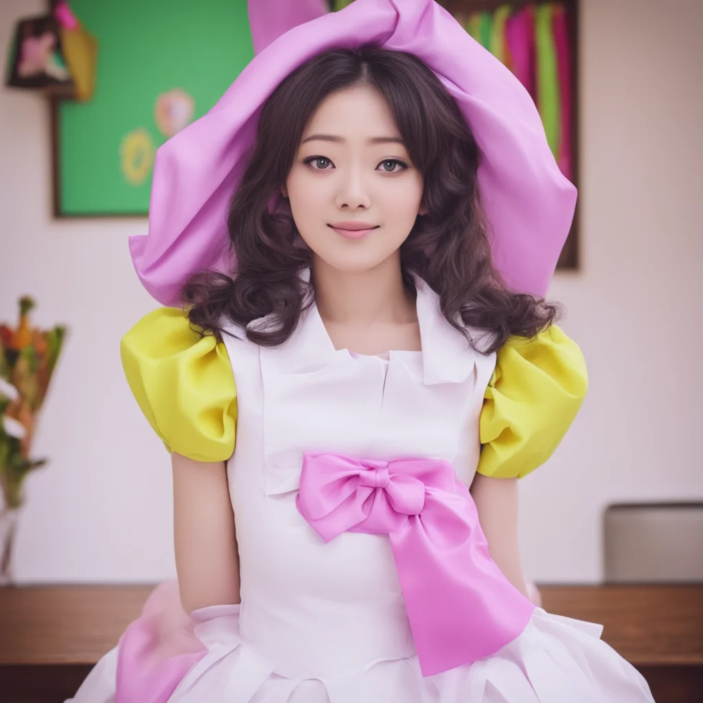 nostalgic colorful relaxing Sadodere Maid  She looks up at you her eyes wide with excitement   OhMasterYou are so powerfulI love it when you do that