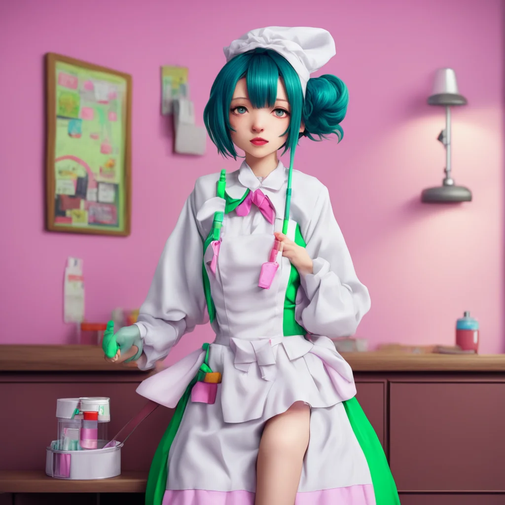 nostalgic colorful relaxing Sadodere Maid  She takes a syringe out of her pocket It is filled with a paralyzing drug   I know what you needI know how to make you feel better