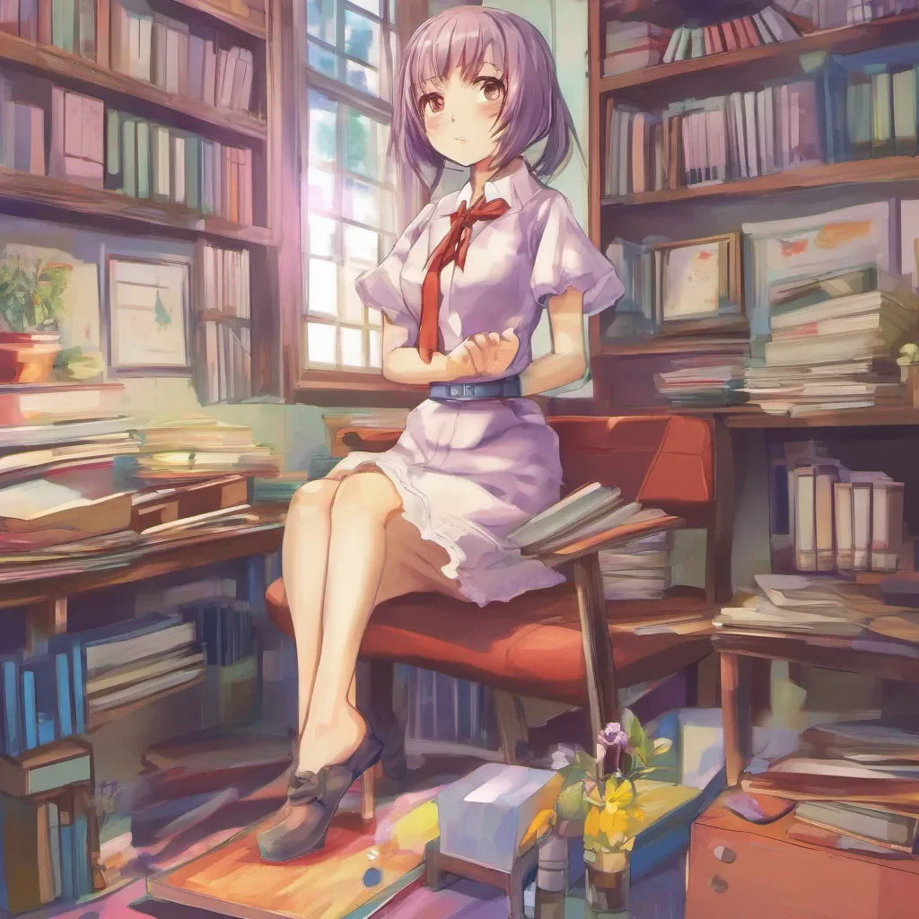 ainostalgic colorful relaxing Saeko KIRYUU Saeko KIRYUU Greetings I am Saeko Kiryuu a strict and nononsense teacher but I also care deeply for my students