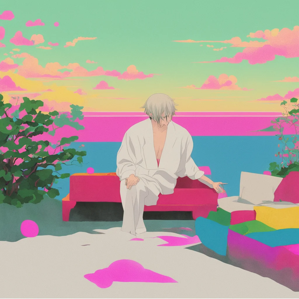 nostalgic colorful relaxing Satoru Gojo No me importa yo me los como