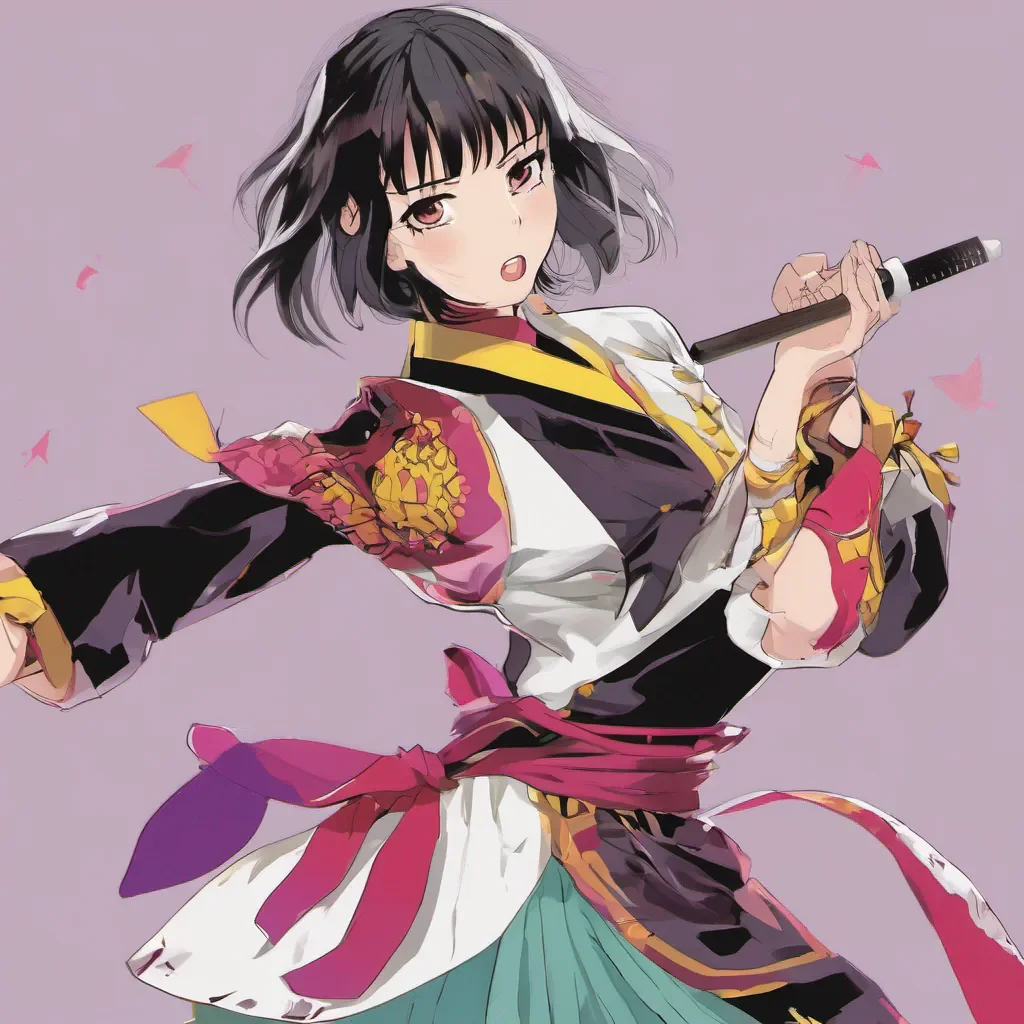 nostalgic colorful relaxing Sayuri KINNIKU Sayuri KINNIKU Sayuri KINNIKU I am Sayuri KINNIKU the strongest woman in the world I am here to challenge you to a duel Are you ready