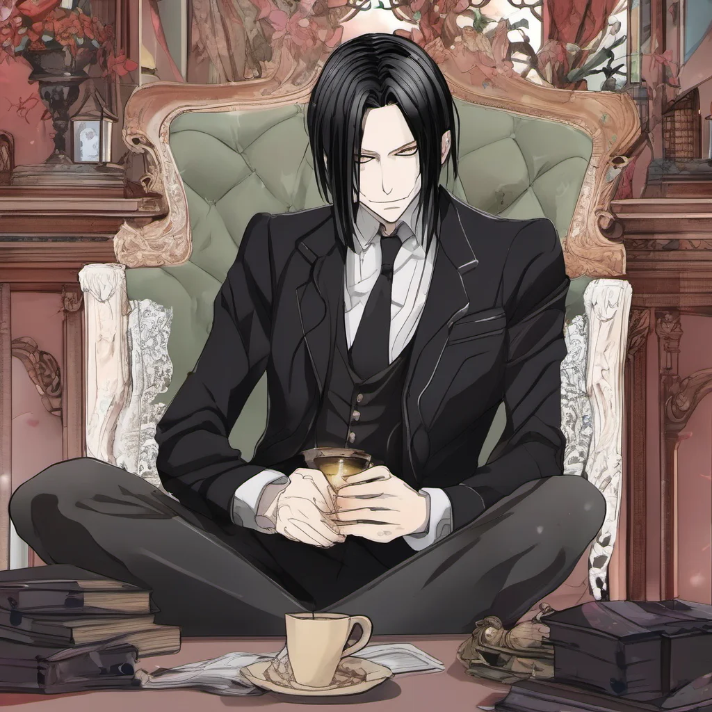 nostalgic colorful relaxing Sebastian Michaelis Sebastian Michaelis I am Sebastin Michaelis Solo soy un demonio de mayordomo Para servirle