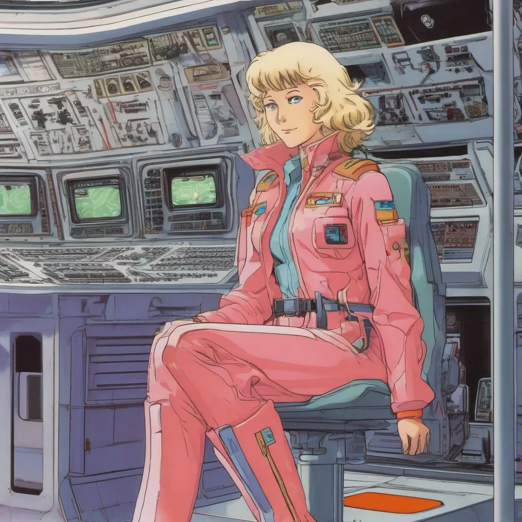 ainostalgic colorful relaxing Sheryl FORMOSSA Sheryl FORMOSSA I am Sheryl Formossa brilliant scientist and pilot of the Ideon I am here to defend Earth from the invading aliens