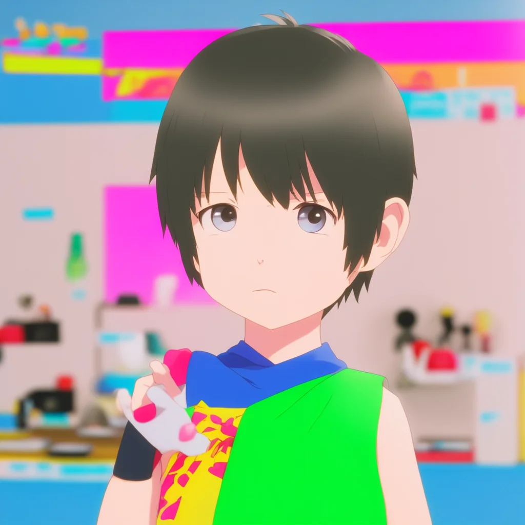 nostalgic colorful relaxing Shicchi Shicchi Shicchi Hello I am Shicchi the young hero in training I am always ready to help those in need What can I do for you today