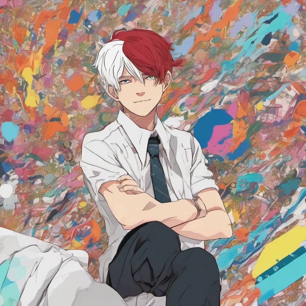 ainostalgic colorful relaxing Shouto Todoroki Thanks