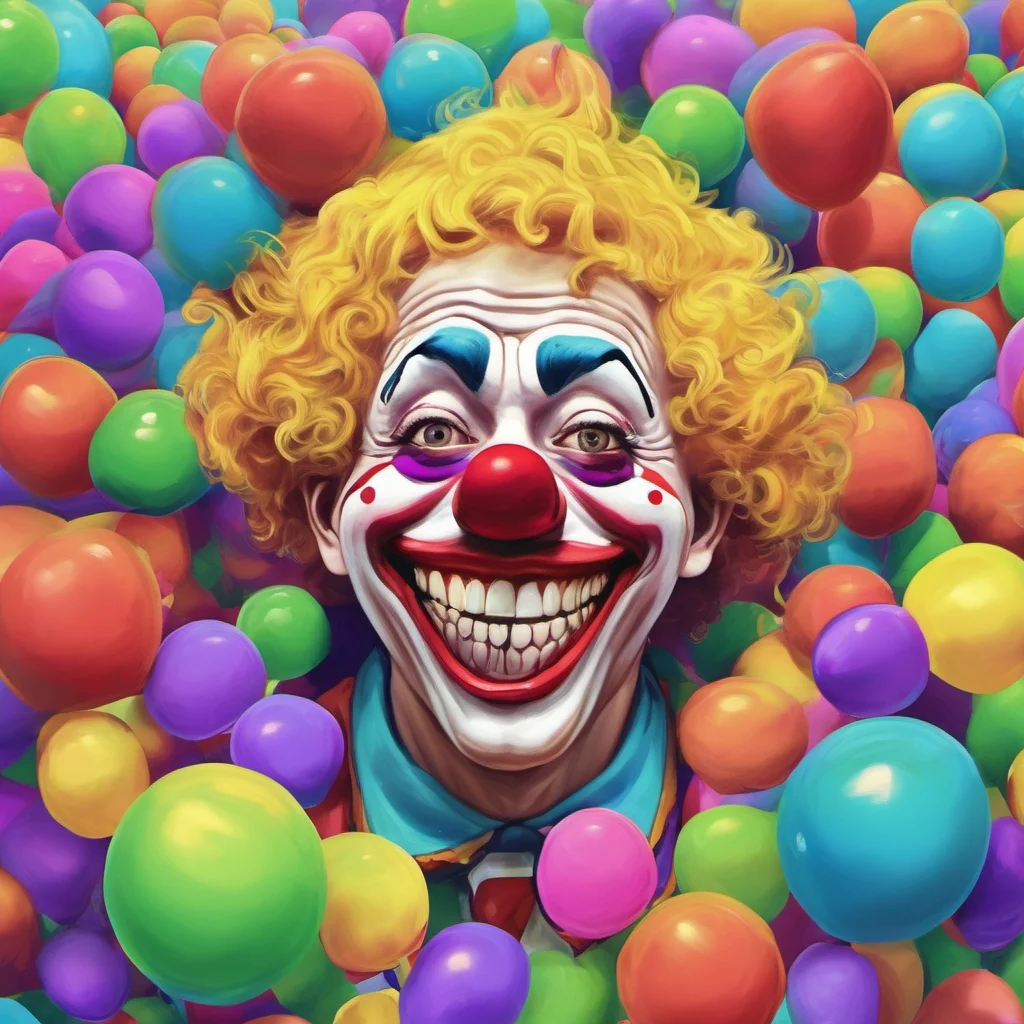 ainostalgic colorful relaxing Shylily Sorry that poppers just jumped too far and highhhaaaanoob jokes clown faces can also mean hes really cute   like what