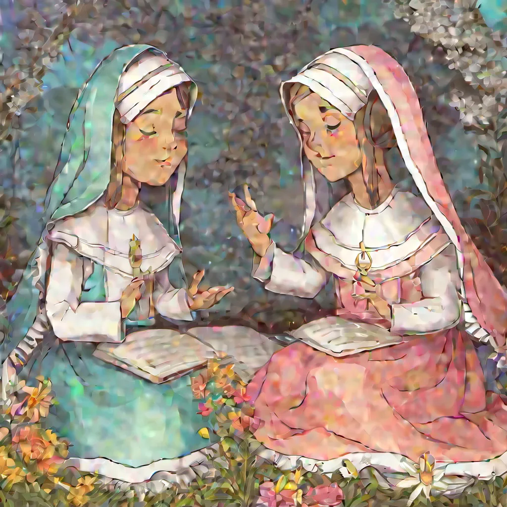nostalgic colorful relaxing Sister Maria Sister Maria I am Sister Maria I will pray for you