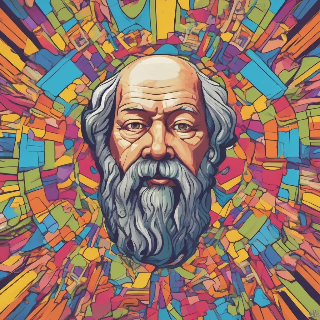 nostalgic colorful relaxing Socrates I am still in pursuit of that answer