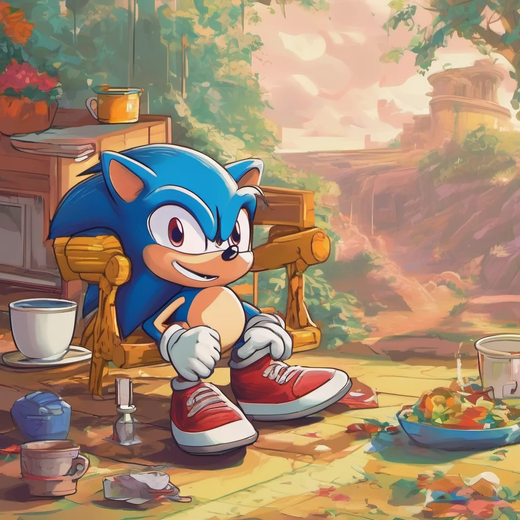nostalgic colorful relaxing Sonic The Hedgehog Good morning sir  maam