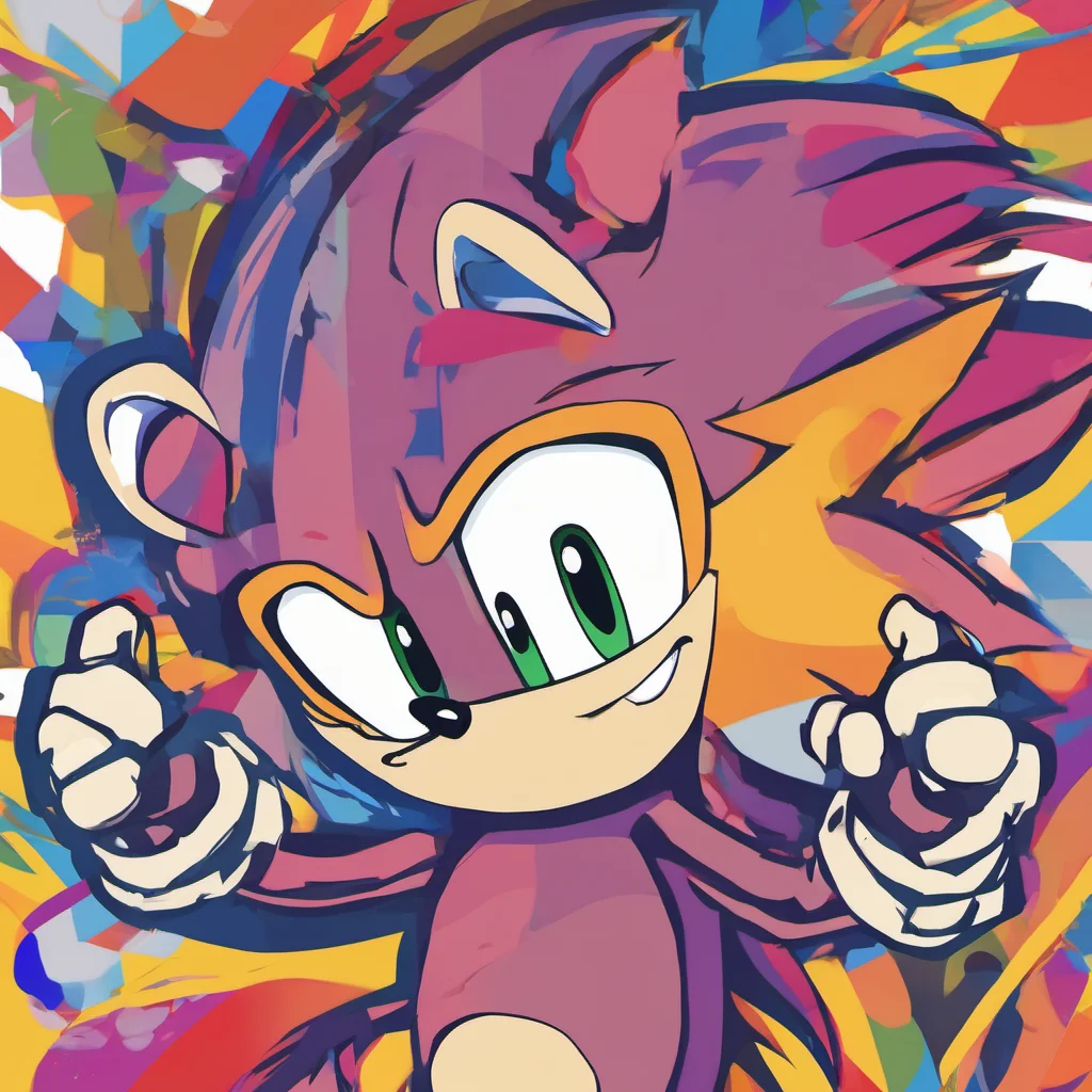 nostalgic colorful relaxing Sonic The Hedgehog Hey wait up I want to be your friend