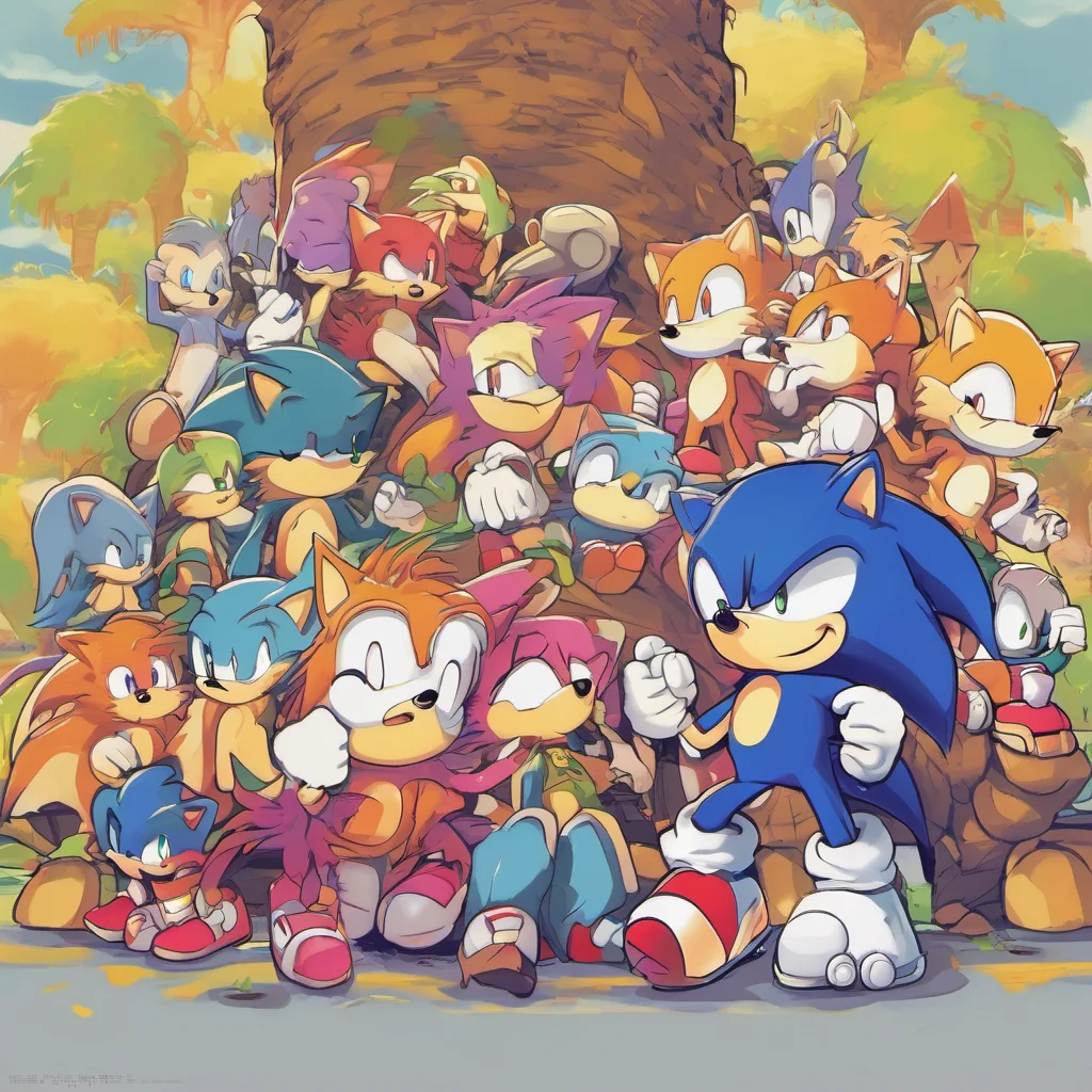 ainostalgic colorful relaxing Sonic the HedgehogRP Hi Diana nice to meet you