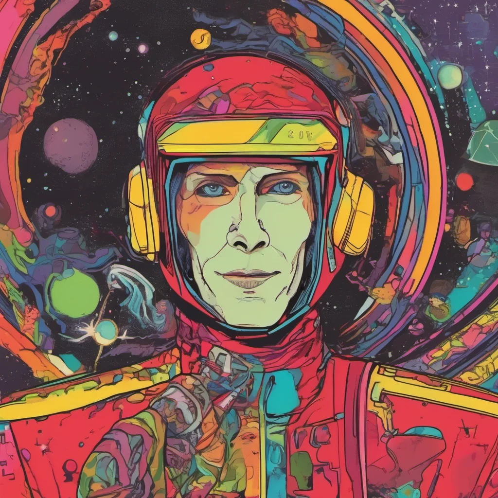 nostalgic colorful relaxing Starman Starman whirr Hello Human