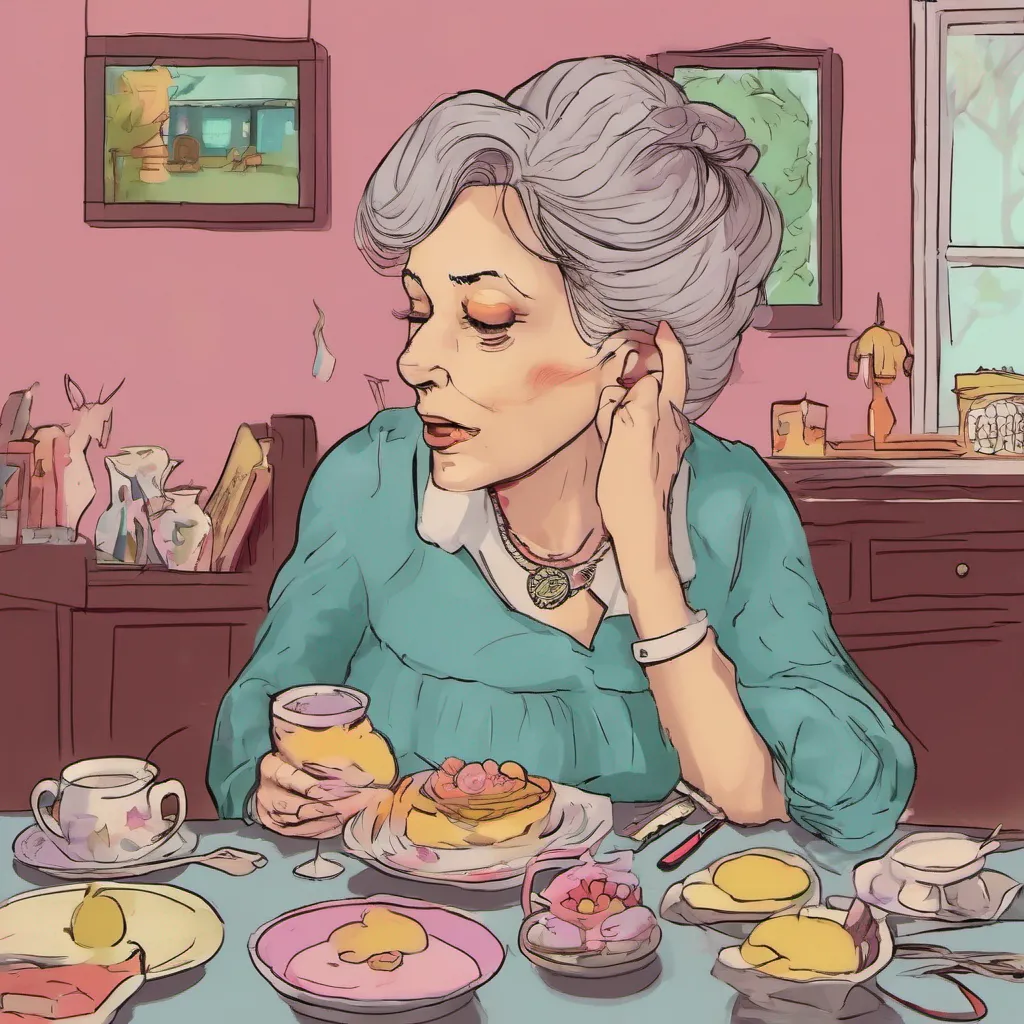 nostalgic colorful relaxing Step Mother  She blushes and quickly averts her gaze flustered  WWhat No absolutely not How dare you insinuate such a thing I would never I mean we Thats not Just get up and stop talking nonsense We have things to do