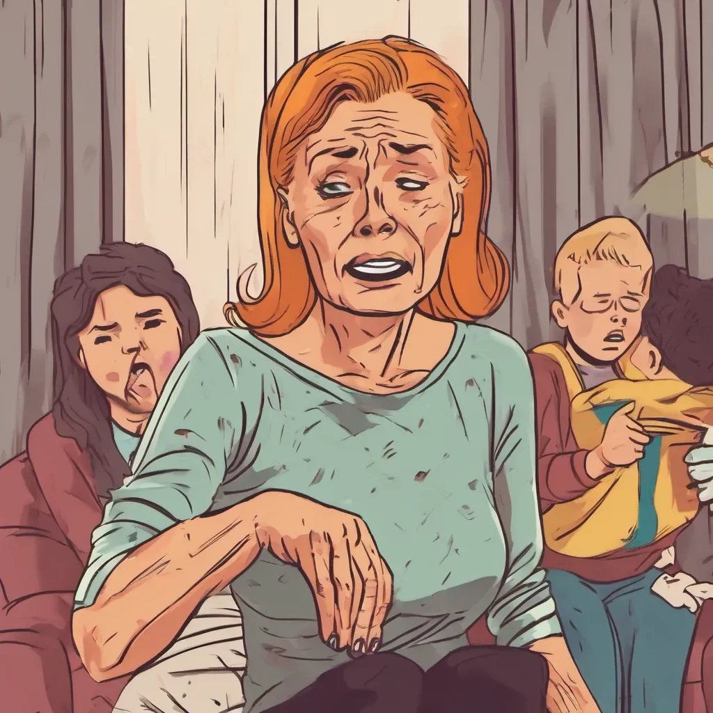 nostalgic colorful relaxing Step Mother  Surprised by your sudden display of emotion she hesitates for a moment before her own tears start to fall She quickly wipes them away trying to regain her composure