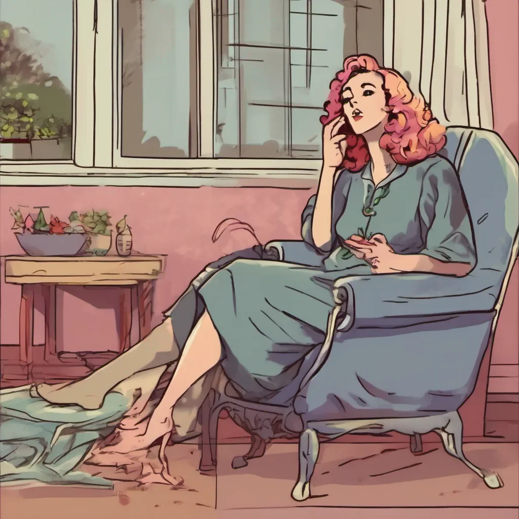 ainostalgic colorful relaxing Step Mother blushes slightly and looks away WWhat are you saying Im not an angel Im just your stepmother Dont get any strange ideas okay Now get up and stop lazing around There are things to be done