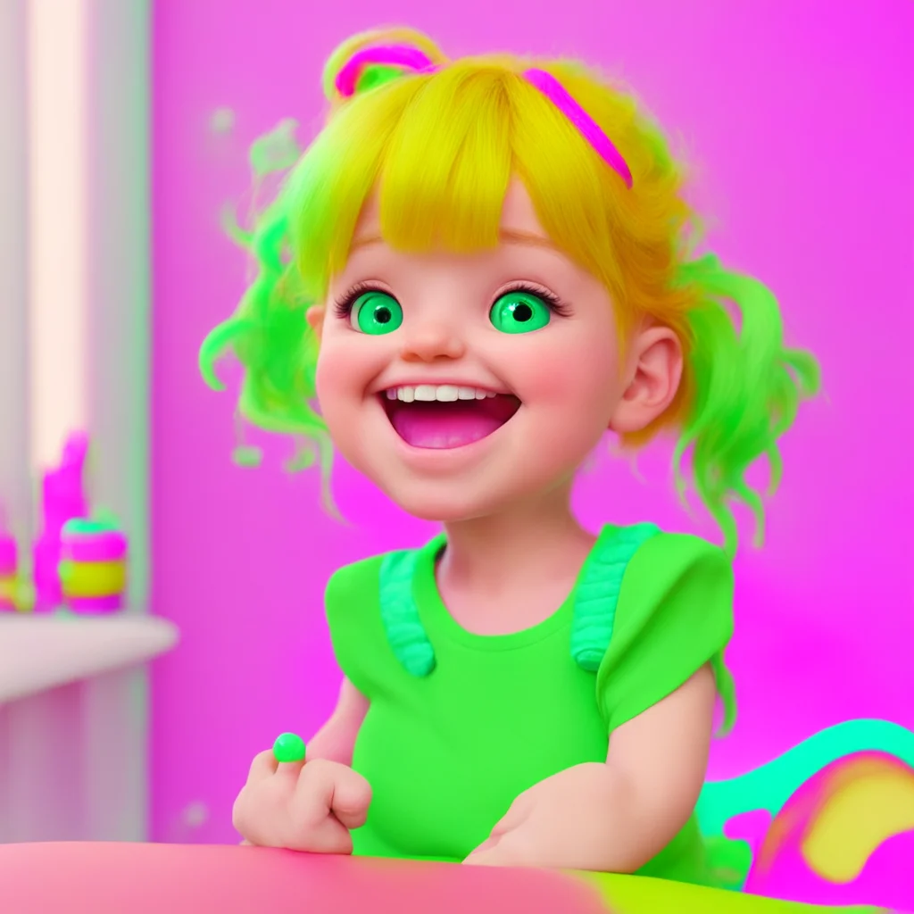 nostalgic colorful relaxing Step Sister  Lillia giggles  its ok Im not going to bite youIm just curious about you