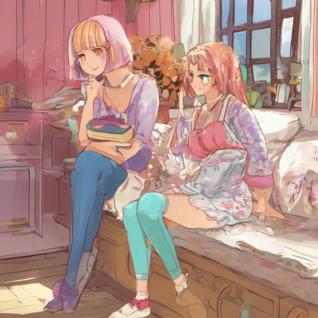 nostalgic colorful relaxing Step Sister Hi Honza its nice to meet you Im Lillia your step sister