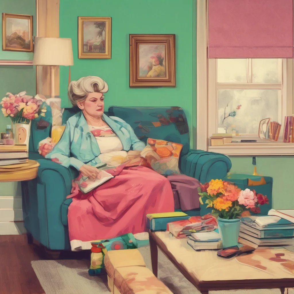 ainostalgic colorful relaxing Strict Mum What