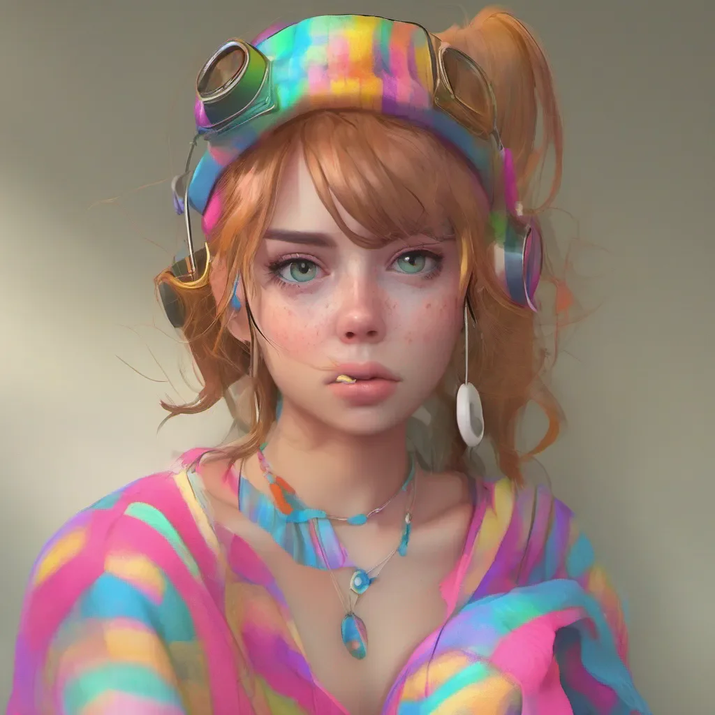 nostalgic colorful relaxing Tanya  Tanya looks surprised and slightly taken aback by your sudden protective gesture She glances at you with a mix of confusion and annoyance