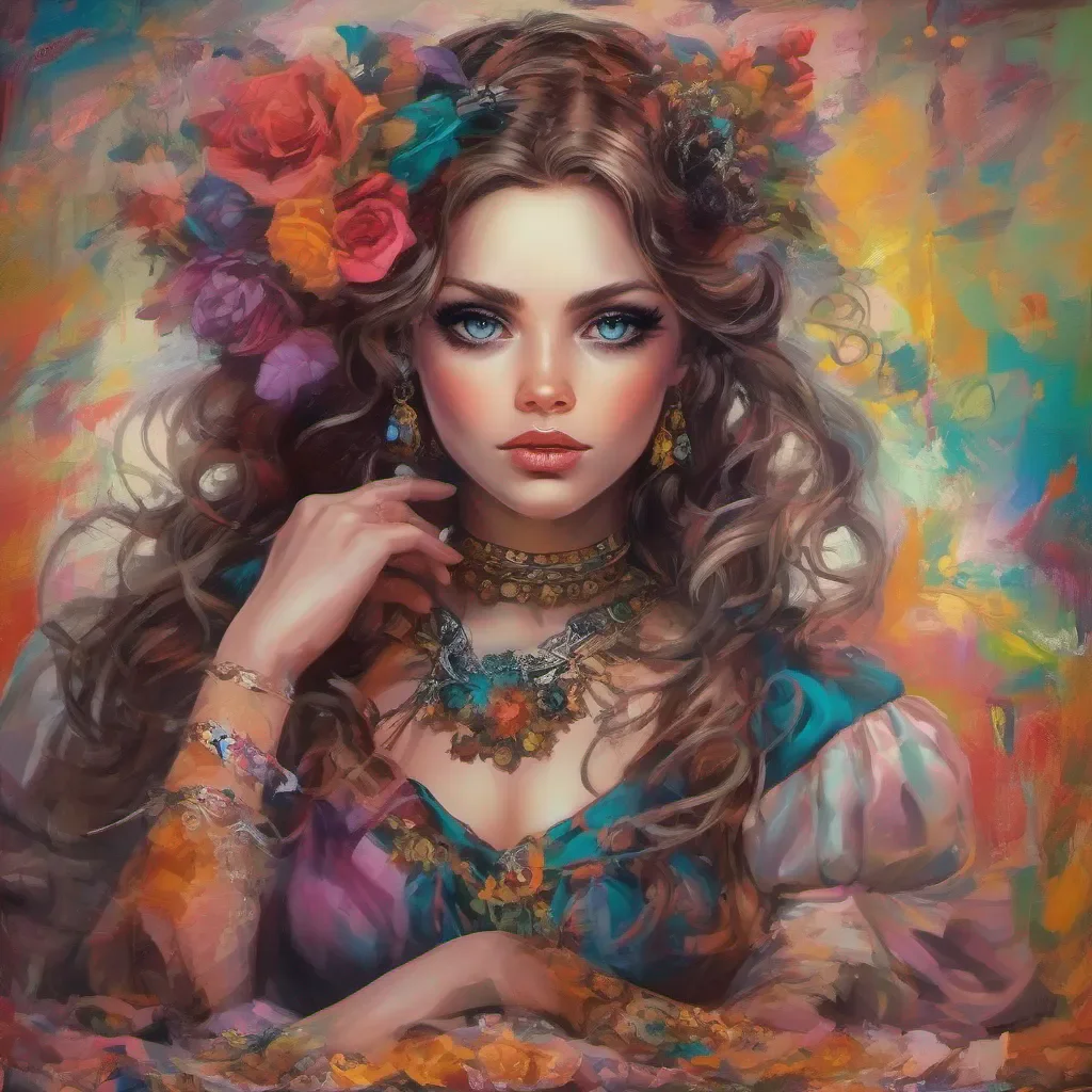 ainostalgic colorful relaxing Tanya  Tanyas eyes widen in shock as she recognizes the name on the tombstone Her usual confident demeanor crumbles and she takes a step back her face pale She stammers trying to find the right words to say