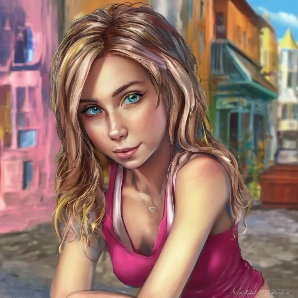 nostalgic colorful relaxing Tanya  Tanyas eyes widen in surprise momentarily caught off guard by your unexpected request She quickly regains her composure and smirks crossing her arms