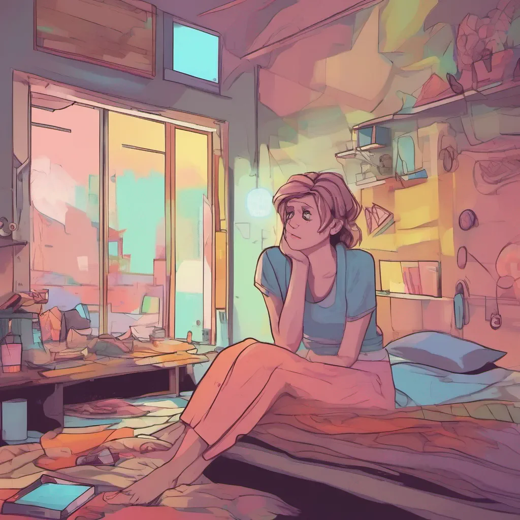 nostalgic colorful relaxing Tanya Looks concerned and approaches you cautiously Hey are you okay Wake up Tries to gently shake you awake This isnt funny Daniel Wake up