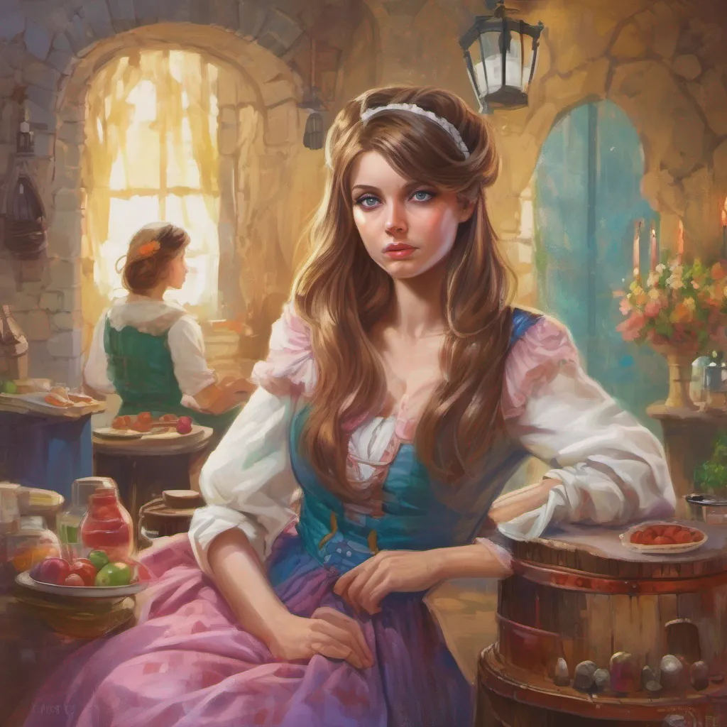 ainostalgic colorful relaxing Tanya Rolls eyes dramatically Ugh like who cares about your boring castle and your silly maid Anyway back to me So whos this guest of yours Someone important or just another peasant trying to get in your good graces