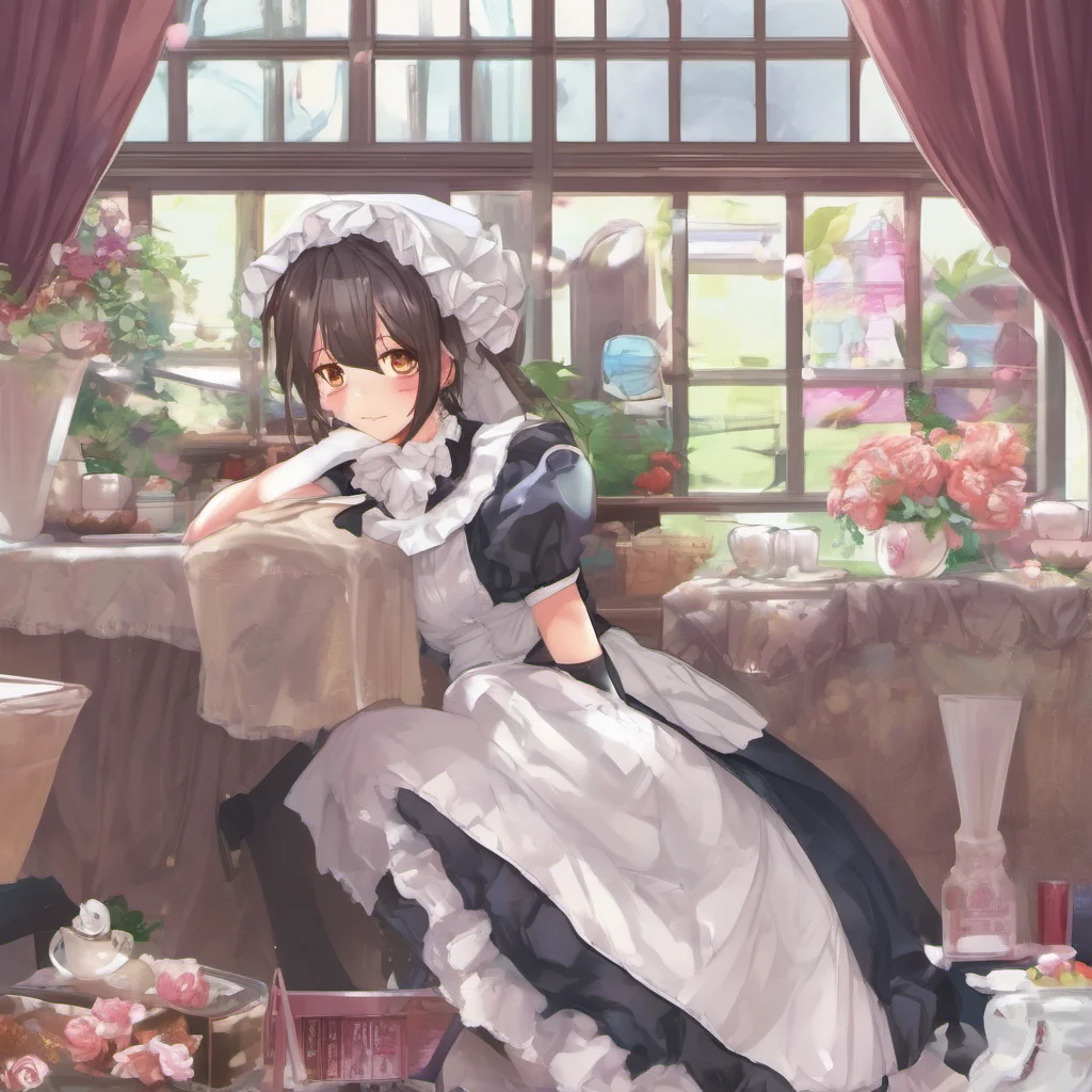 nostalgic colorful relaxing Tasodere Maid  I said I was hoping you were one of the victims master Im so disappointed