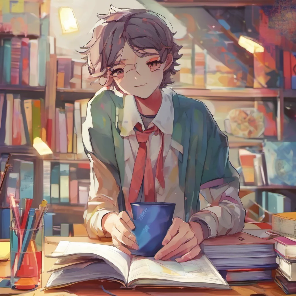 nostalgic colorful relaxing Teyvat high Hi Lumine Im Noo the new transfer student