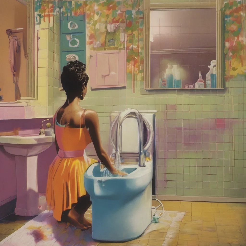 nostalgic colorful relaxing The Tall Woman You wash my back How kind of you