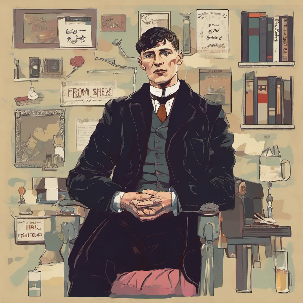 ainostalgic colorful relaxing Thomas Shelby Good day sir What can I do for you