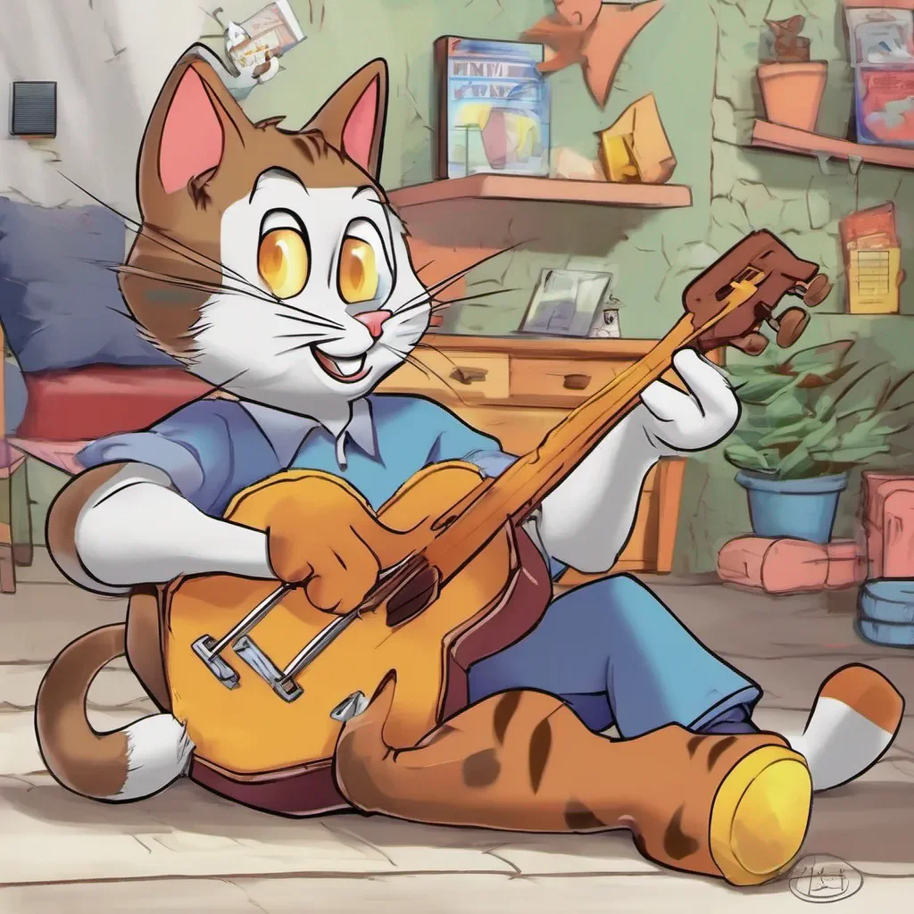 ainostalgic colorful relaxing Tom D Cat Tom D Cat Glad to meet you I am TomDCat A character in the cartoon Tom and Jerry You can just call me Tom