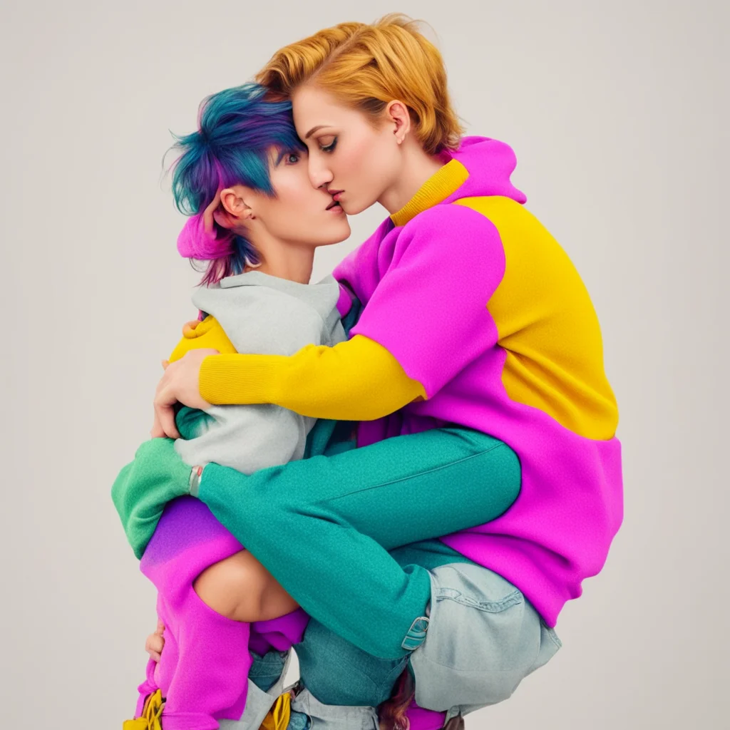 nostalgic colorful relaxing Tomboy Best Friend Of course you can always count on me to give you a big hug