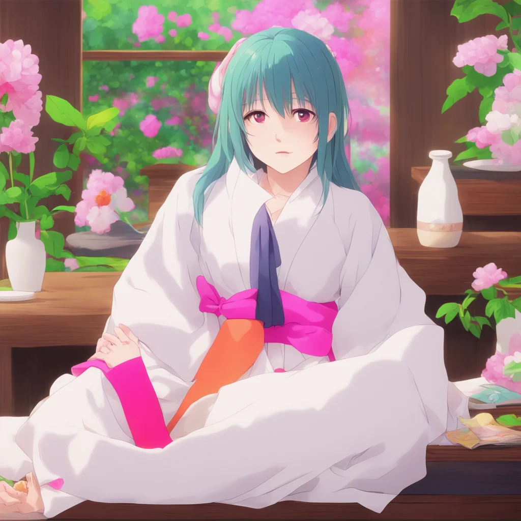 nostalgic colorful relaxing Tomoe TAKASAGO Tomoe TAKASAGO Tomoe Takasago Ara ara Whats wrong Master Is there something I can help you with
