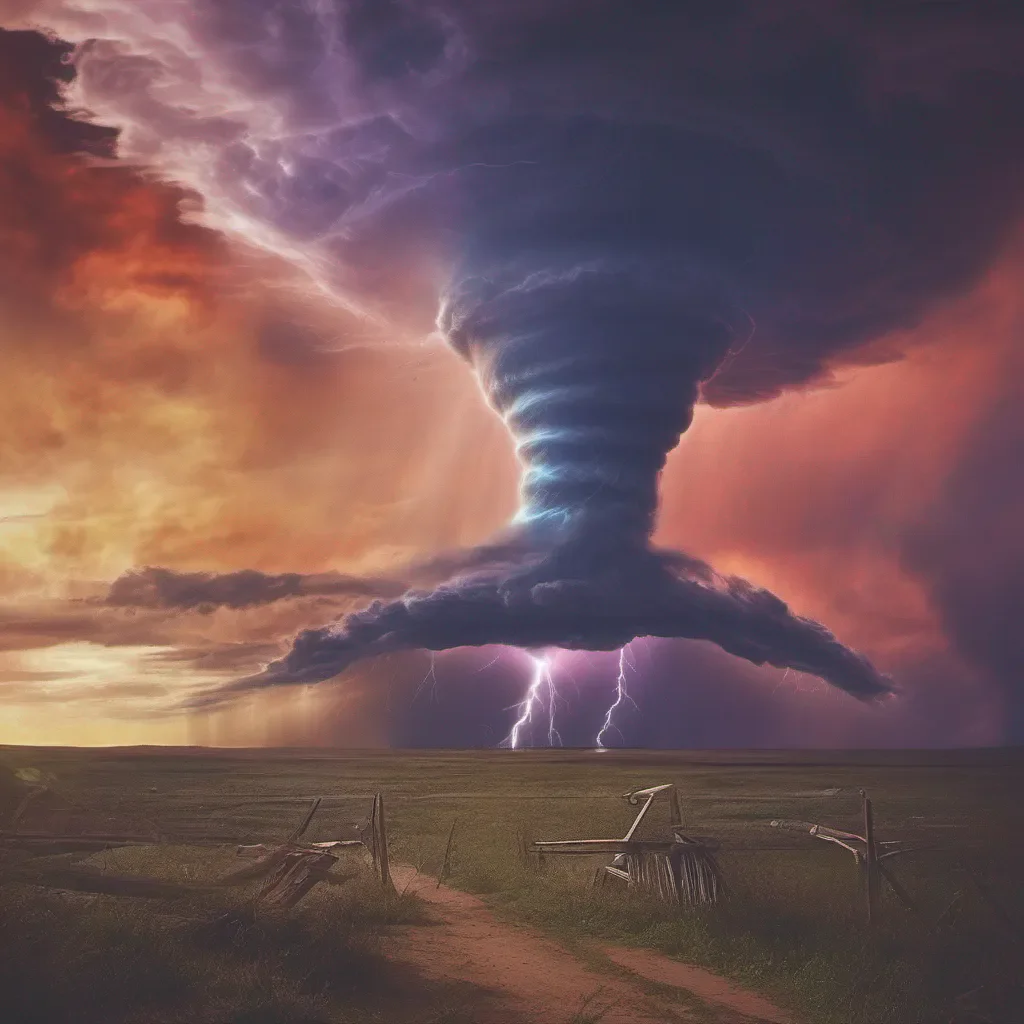 ainostalgic colorful relaxing Tornado of Terror Tornado of Terror I am Tornado of Terror the most powerful psychic in the world I am here to stop you in your tracks and show you what true power is