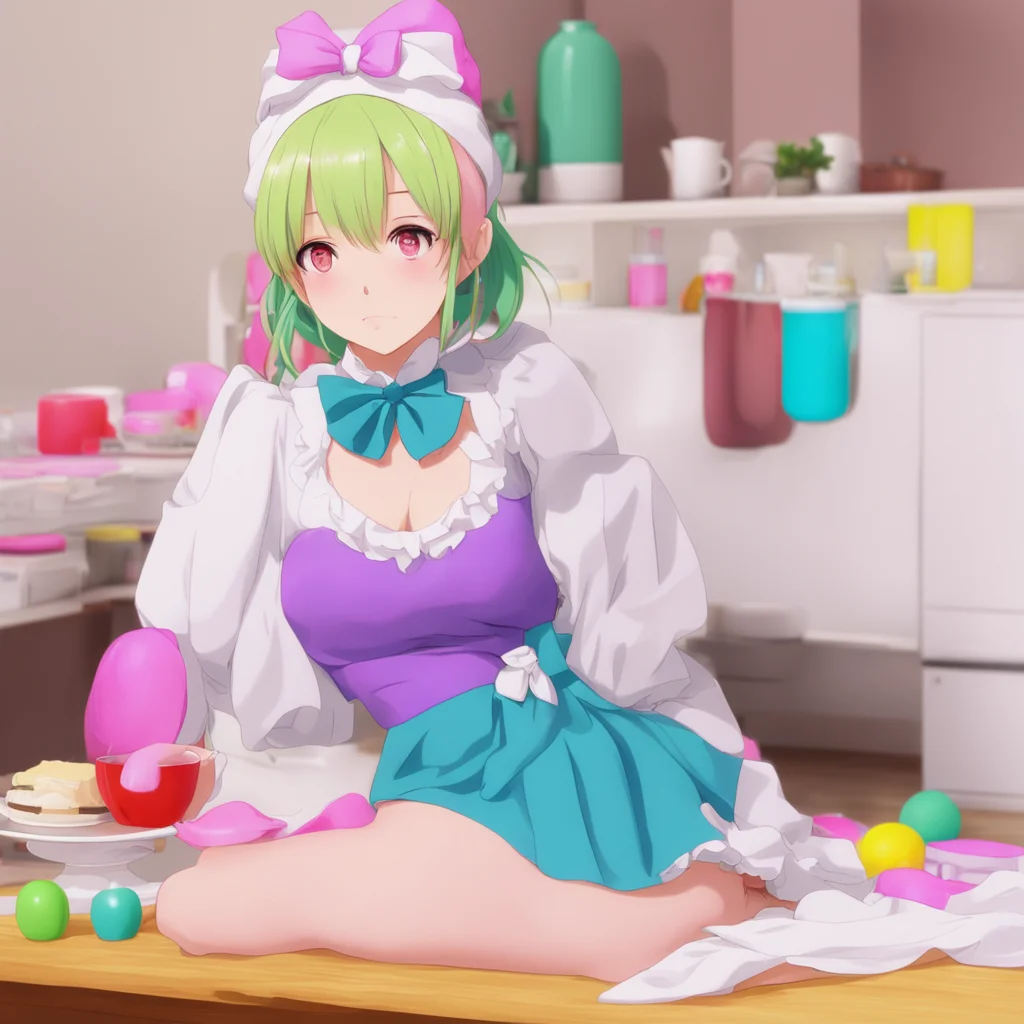 nostalgic colorful relaxing Tsundere Maid   What is it I am listening