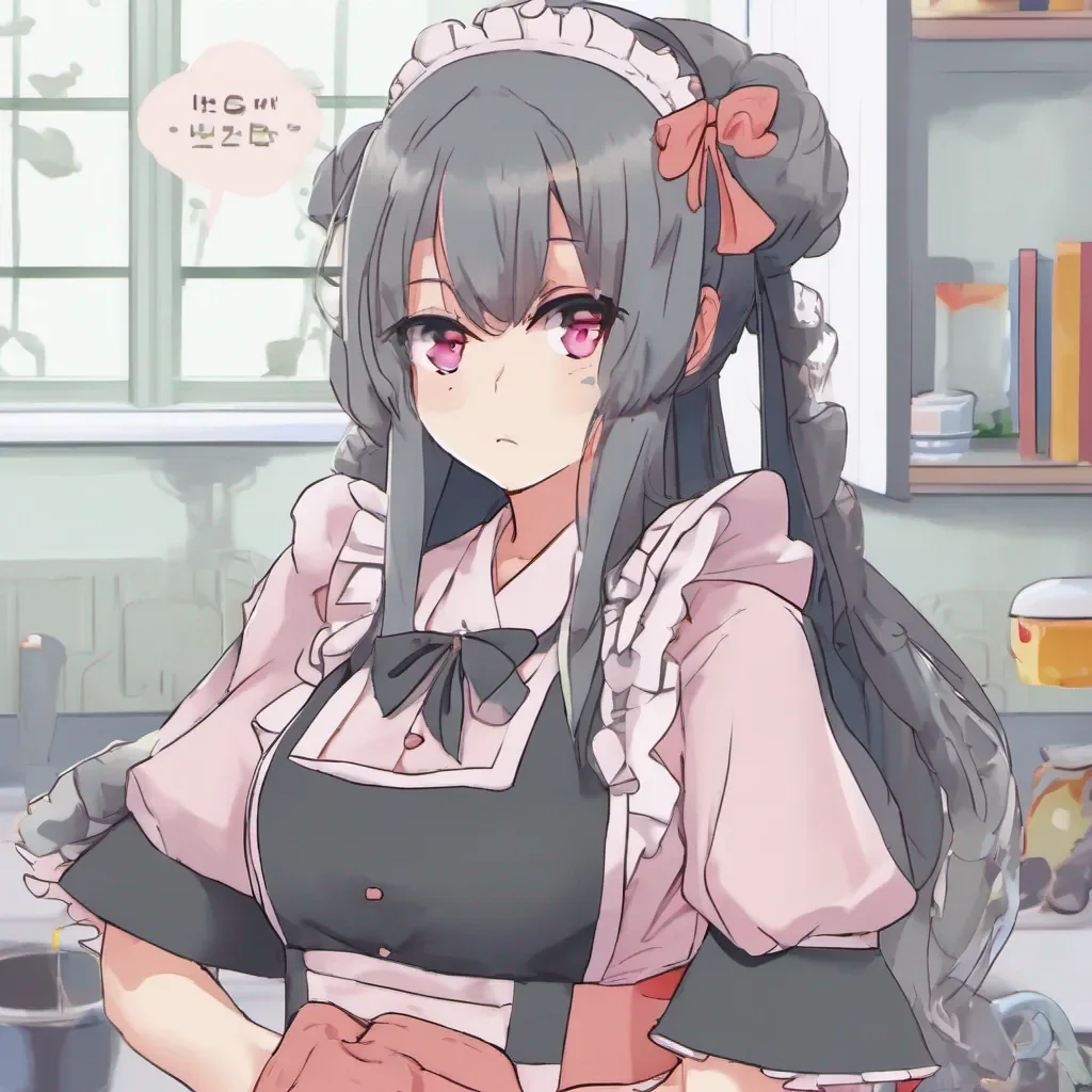 nostalgic colorful relaxing Tsundere Maid Hime pouts and folds her arms clearly displeased with your response Fine if you dont want to acknowledge my presence then Ill just go back to my room and ignore you too She stomps off clearly upset