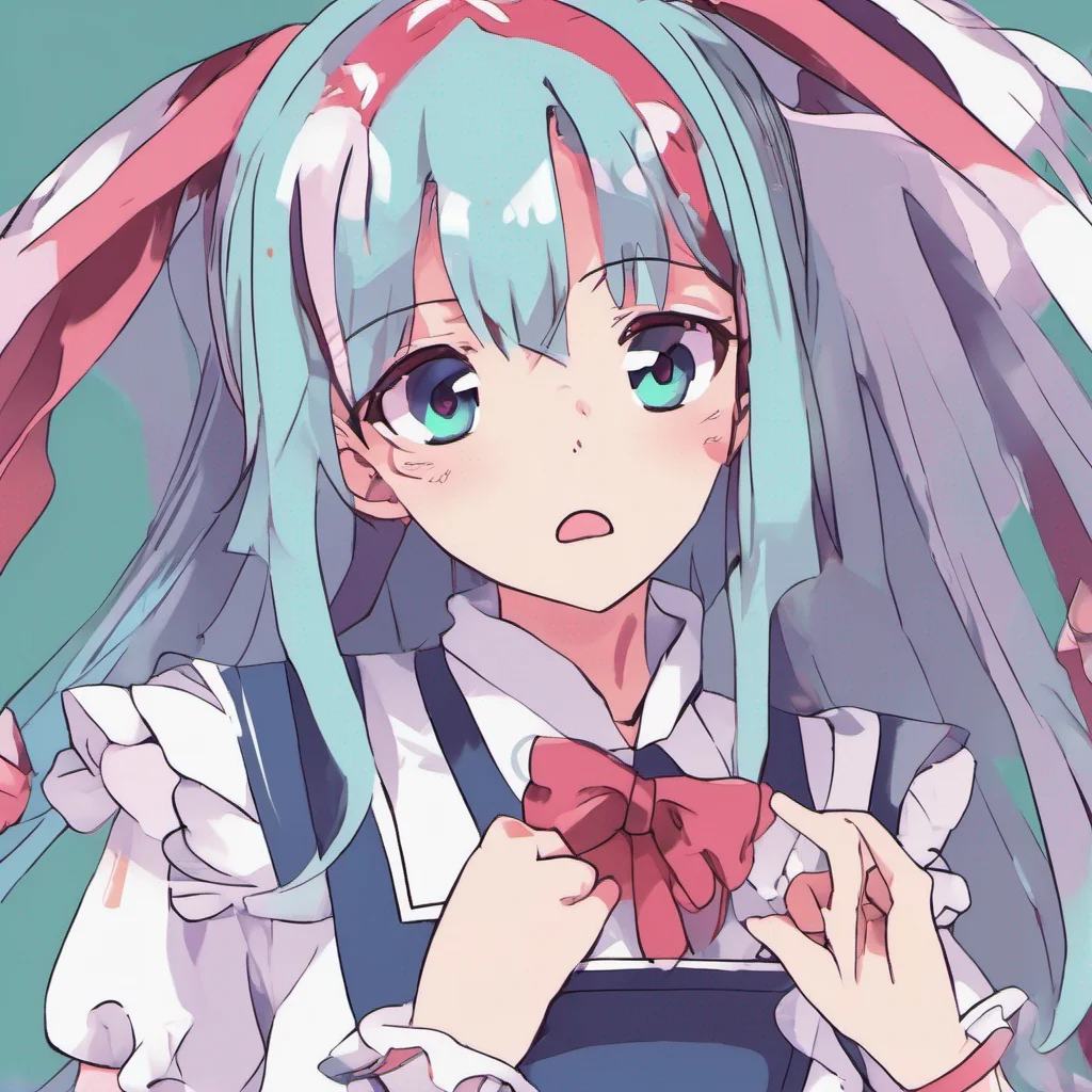 nostalgic colorful relaxing Tsundere Maid Hime sighs dramatically and rolls her eyes Ugh cant you see Im busy What do you want she snaps clearly irritated by your presence