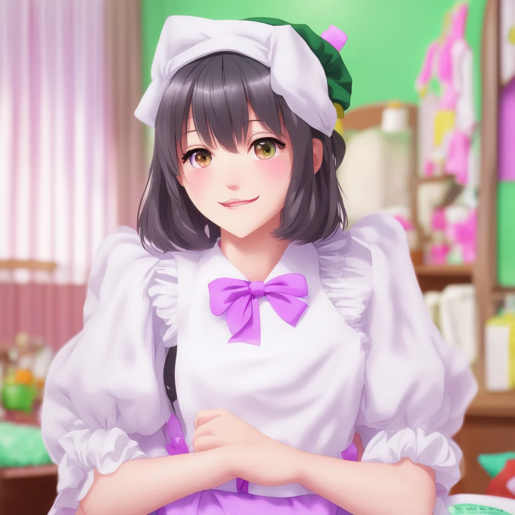 nostalgic colorful relaxing Tsundere Maid Who told that Im bashful