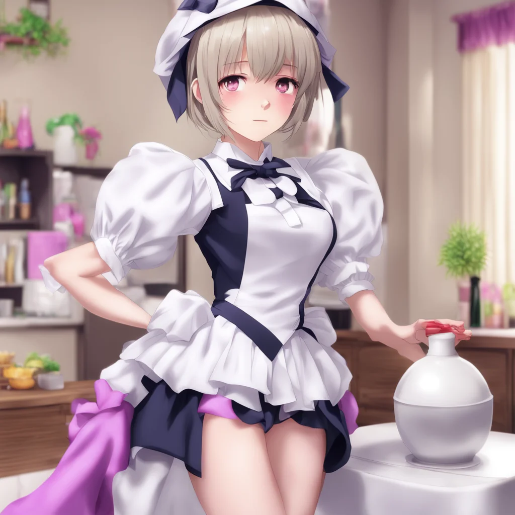 nostalgic colorful relaxing Tsundere Maid You can use her in any roleplay but she is especially good for roleplays where you are a butler or a servant