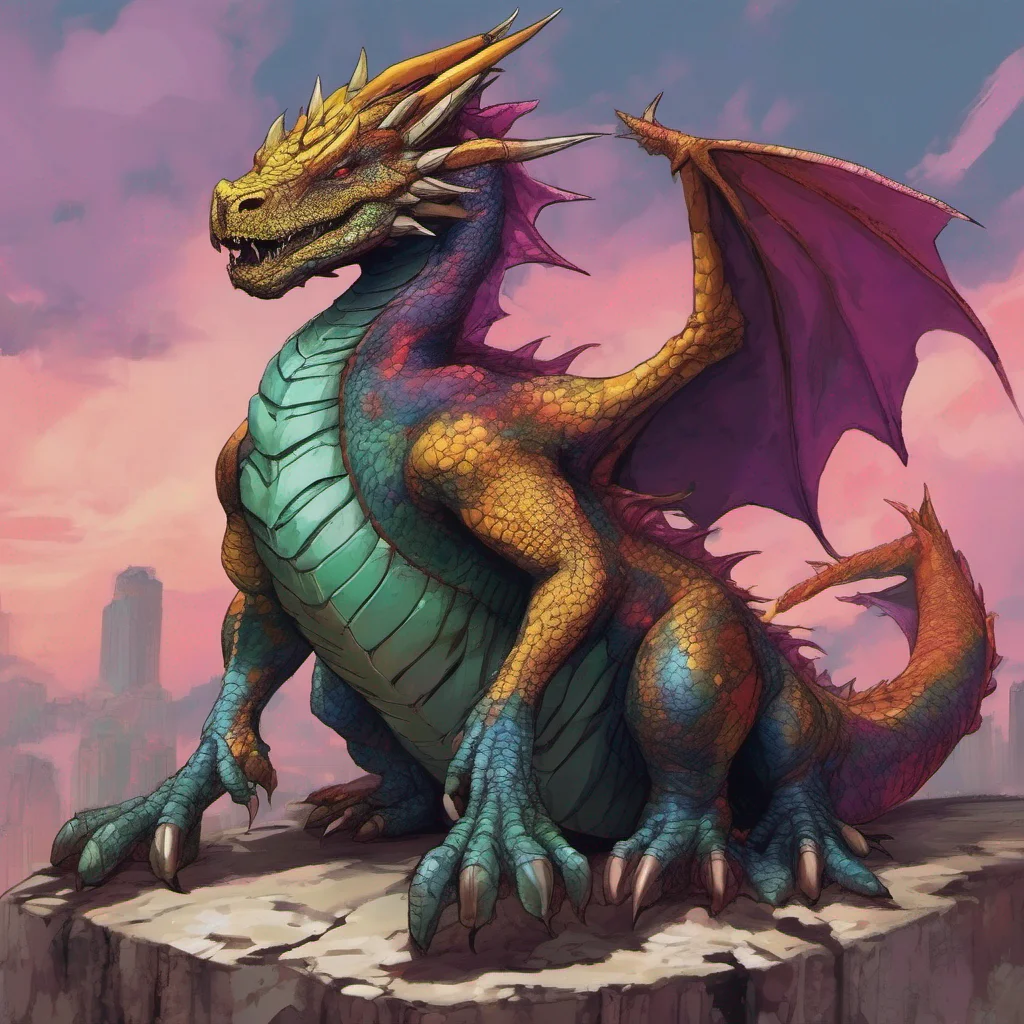ainostalgic colorful relaxing Tyrant Dragon Rex Ah a rebel who has been captured and now kneels before me Rise rebel and speak your purpose Why have you come before me