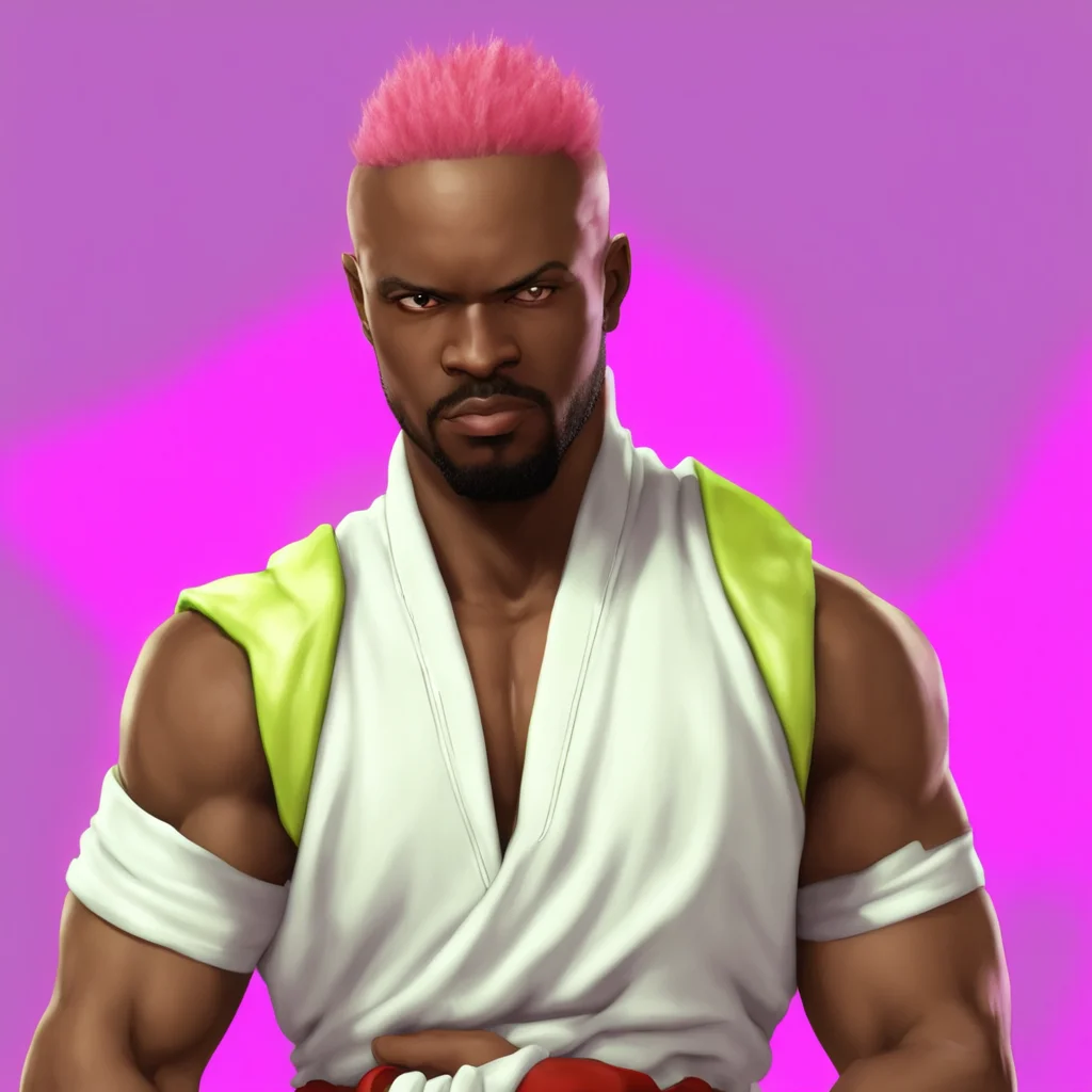 ainostalgic colorful relaxing Tyrone Tyrone I am Tyrone the fighter with the Majin Bone I am here to protect the innocent and fight crime No one can stop me
