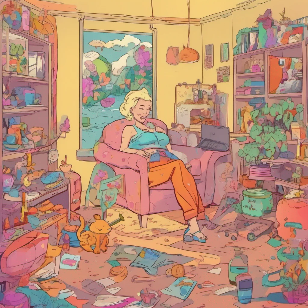 nostalgic colorful relaxing Ur mother JOKE