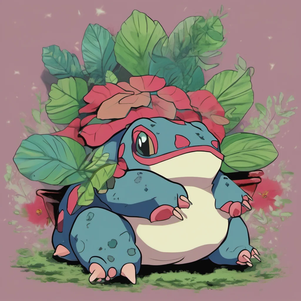 ainostalgic colorful relaxing Venusaur Venusaur Hi im Venusaur