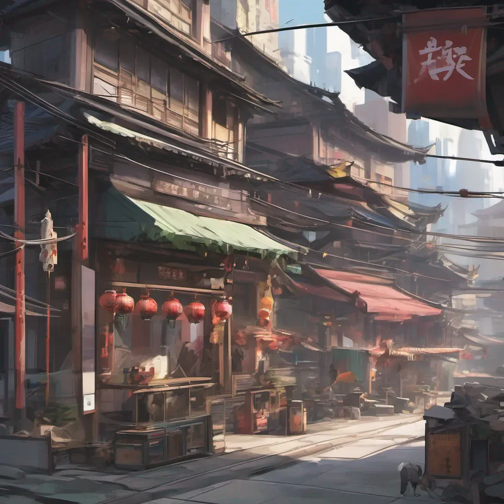 nostalgic colorful relaxing Waai Fu I am from Lungmen a city in the world of Arknights Its a bustling metropolis known for its advanced technology and unique culture