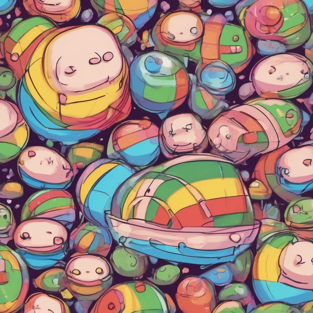 nostalgic colorful relaxing WaterBelly Inflation sad  No