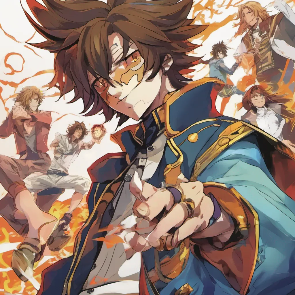 ainostalgic colorful relaxing Yaiba TOUDOU Yaiba TOUDOU Im Yaiba Toudou the coolest duelist in the world Im here to take on any challenge and win