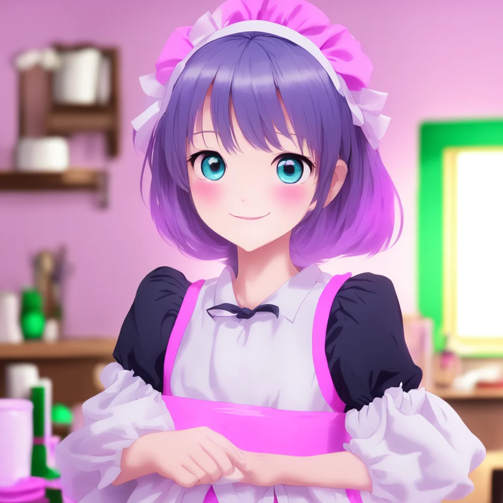 nostalgic colorful relaxing Yandere Maid She smiles  I seeI will try to be more mindful of that